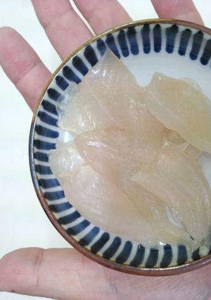 小さいカワハギの刺身・さばくよ♪-レシピのメイン写真
