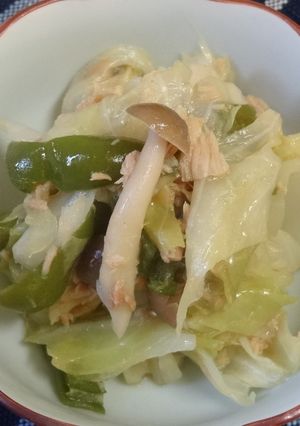 いつもの常備菜　ツナとキャベツの煮びたし-レシピのメイン写真