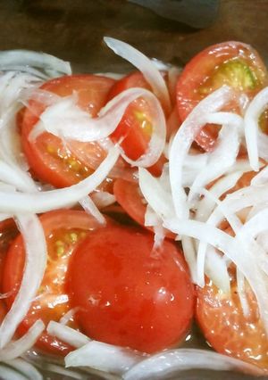 トマトと玉ねぎのマリネ-レシピのメイン写真
