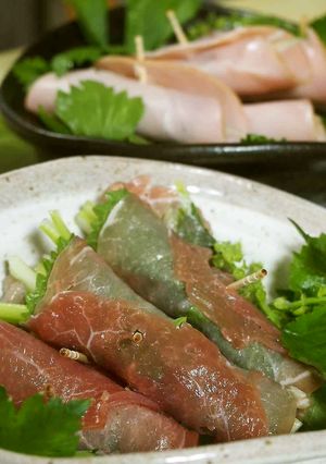 おもてなし料理☆セロリのハム・生ハム巻き-レシピのメイン写真