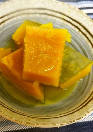 いつもの常備菜　カボチャのうま塩煮-レシピのメイン写真