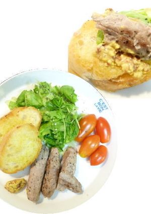 蓮根入りバジルソーセージ　うましっ！-レシピのメイン写真