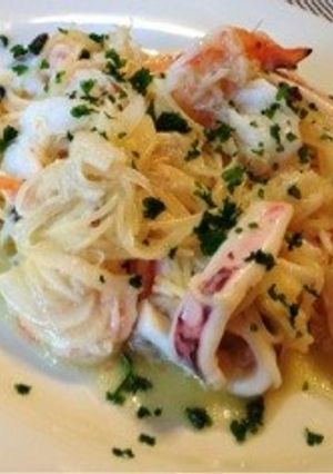 冷製シーフードパスタ-レシピのメイン写真