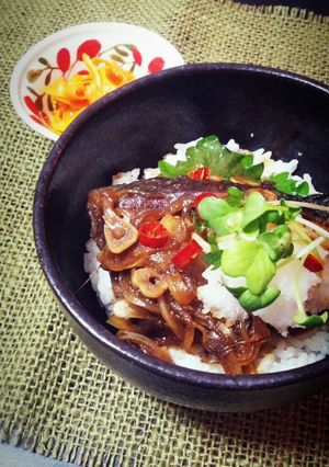 ぶりステーキの丁寧な丼ぶり-レシピのメイン写真