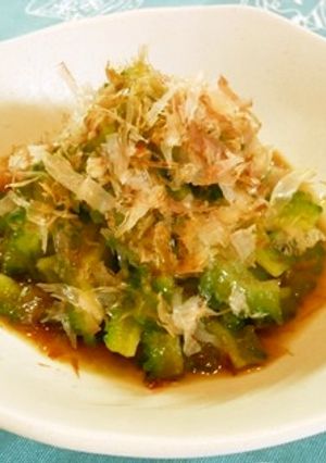 【だしで苦味やわらぐ】ゴーヤのおひたし-レシピのメイン写真