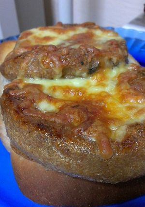 真面目に旨♡照り焼きガンモチーズトースト-レシピのメイン写真