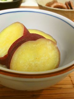 *レンジで簡単*さつま芋のレモン煮*-レシピのメイン写真