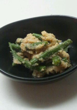 生おからといんげんの和え物-レシピのメイン写真