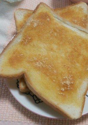 大好き！ハチミツきなこトースト-レシピのメイン写真