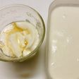 豆腐入りヨーグルトのフワフワゼリー