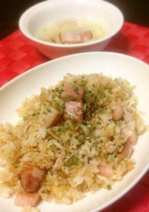 かんたん♪コロコロベーコンチャーハン-レシピのメイン写真