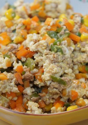 1歳から食べられる炒り豆腐♪-レシピのメイン写真