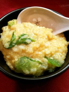 やさしい味☆卵とレタスのおじや-レシピのメイン写真