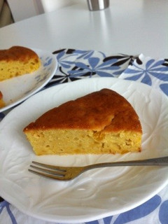 煮物リメイク☆かぼちゃのケーキ-レシピのメイン写真