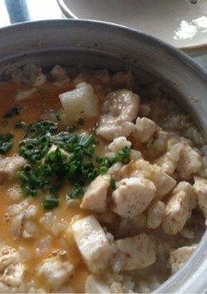 鶏の雑炊-レシピのメイン写真