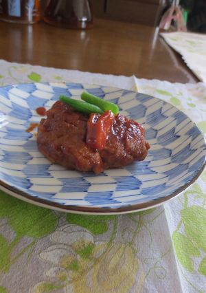 煮込みハンバーグ-レシピのメイン写真