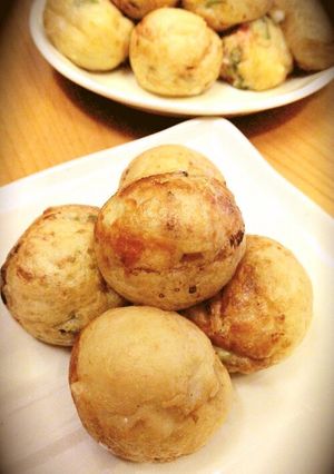 オクラ納豆たこ焼き-レシピのメイン写真