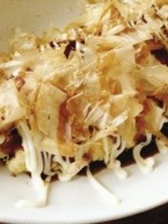 お好み焼き風長芋オムレツ☆-レシピのメイン写真