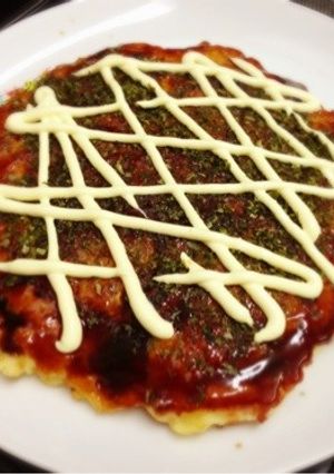 ボリュームたっぷりなお好み焼き-レシピのメイン写真