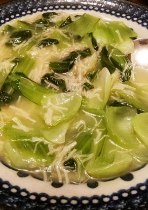 ★３分レシピ★ホタテとチンゲン菜の炒め物-レシピのメイン写真