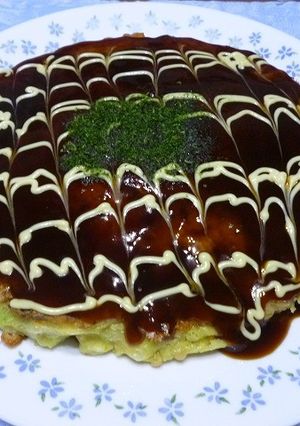 栄養満点♪簡単お好み焼き♪-レシピのメイン写真