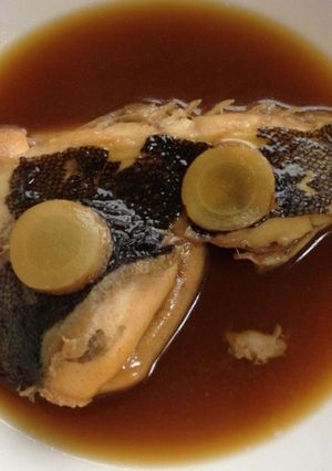 たぬのシンプルなカレイの煮付け-レシピのメイン写真