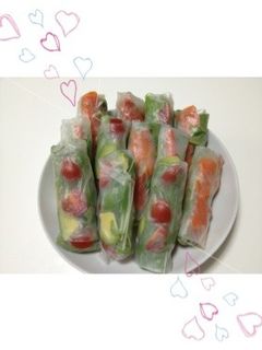 おもてなし*生春巻き-レシピのメイン写真