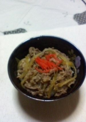 美味しい牛丼-レシピのメイン写真