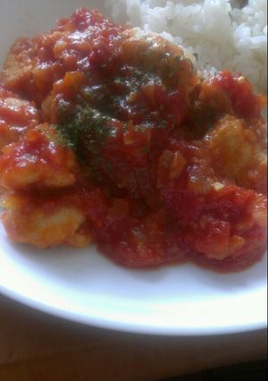 ☆鶏むね肉のトマト煮込み☆-レシピのメイン写真