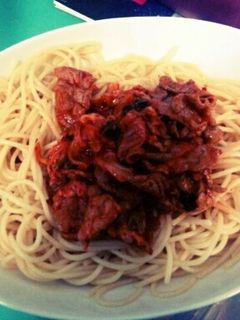 簡単あっさり☆豚キムチパスタ-レシピのメイン写真