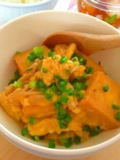 厚揚げのとろとろ玉子とじ♪-レシピのメイン写真