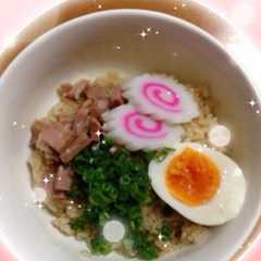 รูปของ ラーハン♫麺をご飯にチェンジ〜☆