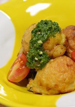 バジルソース香るイタリアンたこ焼-レシピのメイン写真