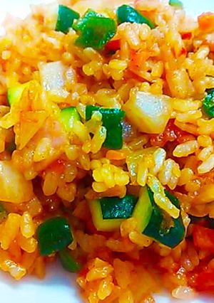 大人味のケチャップライス☀ズッキーニ-レシピのメイン写真