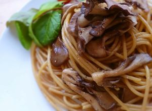 舞茸尽くしのパスタ バター醤油風味-レシピのメイン写真