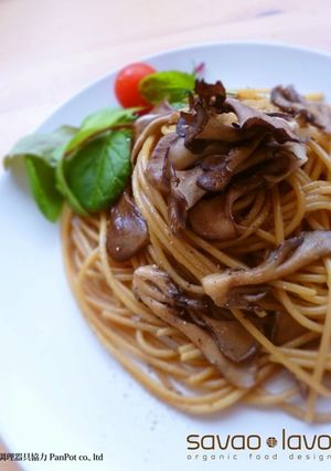 舞茸尽くしのパスタ バター醤油風味-レシピのメイン写真