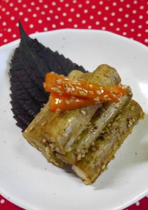 新ごぼうのごま酢煮-レシピのメイン写真