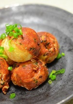 タコパーにぴったり！明太子チーズ焼き-レシピのメイン写真