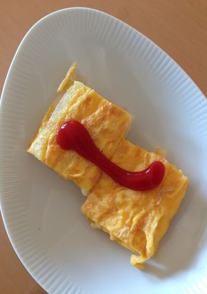 ポテトとチーズの卵焼き♪お弁当に-レシピのメイン写真