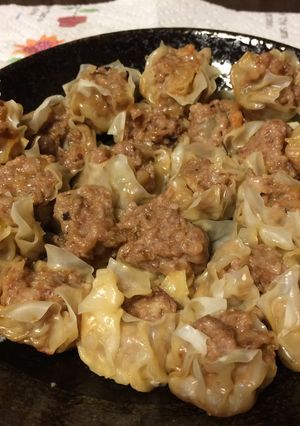 玉葱嫌いが作る！具沢山シュウマイ-レシピのメイン写真