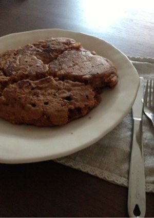 卵なし黒糖きな粉ふわふわパンケーキ-レシピのメイン写真
