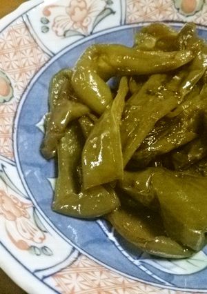 超簡単!ピーマンの甘辛煮♪ (大量消費)-レシピのメイン写真