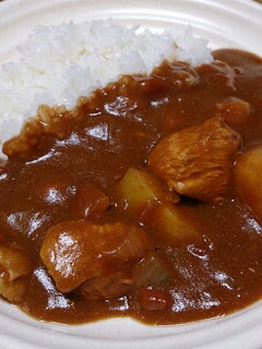 市販のルウde簡単♪トマトチキンカレー-レシピのメイン写真