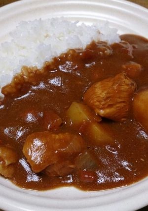 市販のルウde簡単♪トマトチキンカレー-レシピのメイン写真