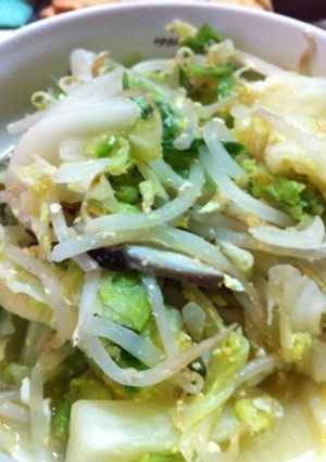 キャベツの卵とじ-レシピのメイン写真
