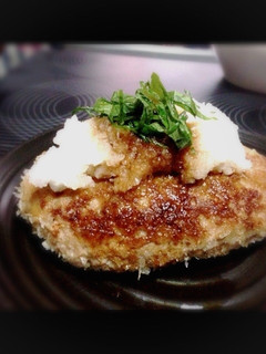 パン粉をつけて焼くハンバーグ-レシピのメイン写真