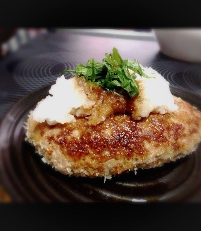パン粉をつけて焼くハンバーグ-レシピのメイン写真