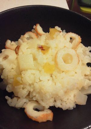 ちくわおしんご飯-レシピのメイン写真
