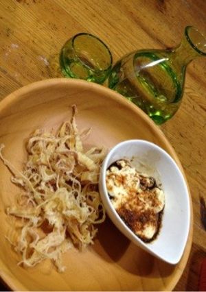 お酒のお供！さきイカに醤油マヨ七味-レシピのメイン写真
