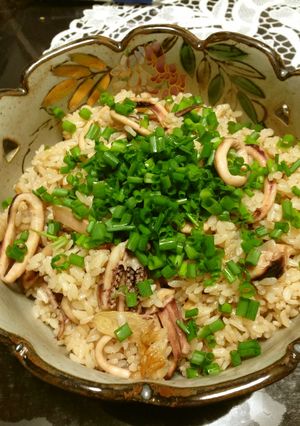 イカご飯くコ:彡-レシピのメイン写真